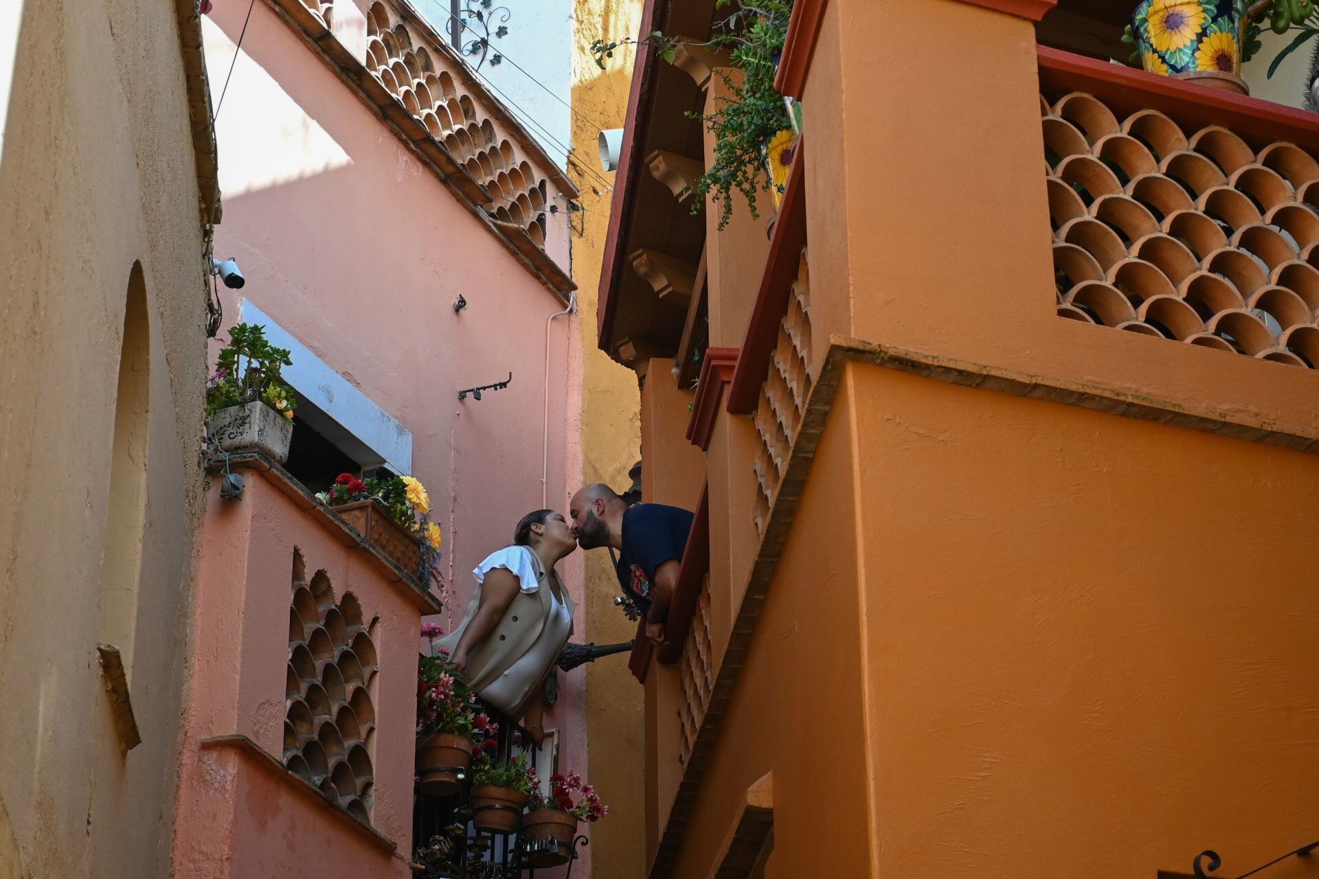 Clausuran el callejón del beso