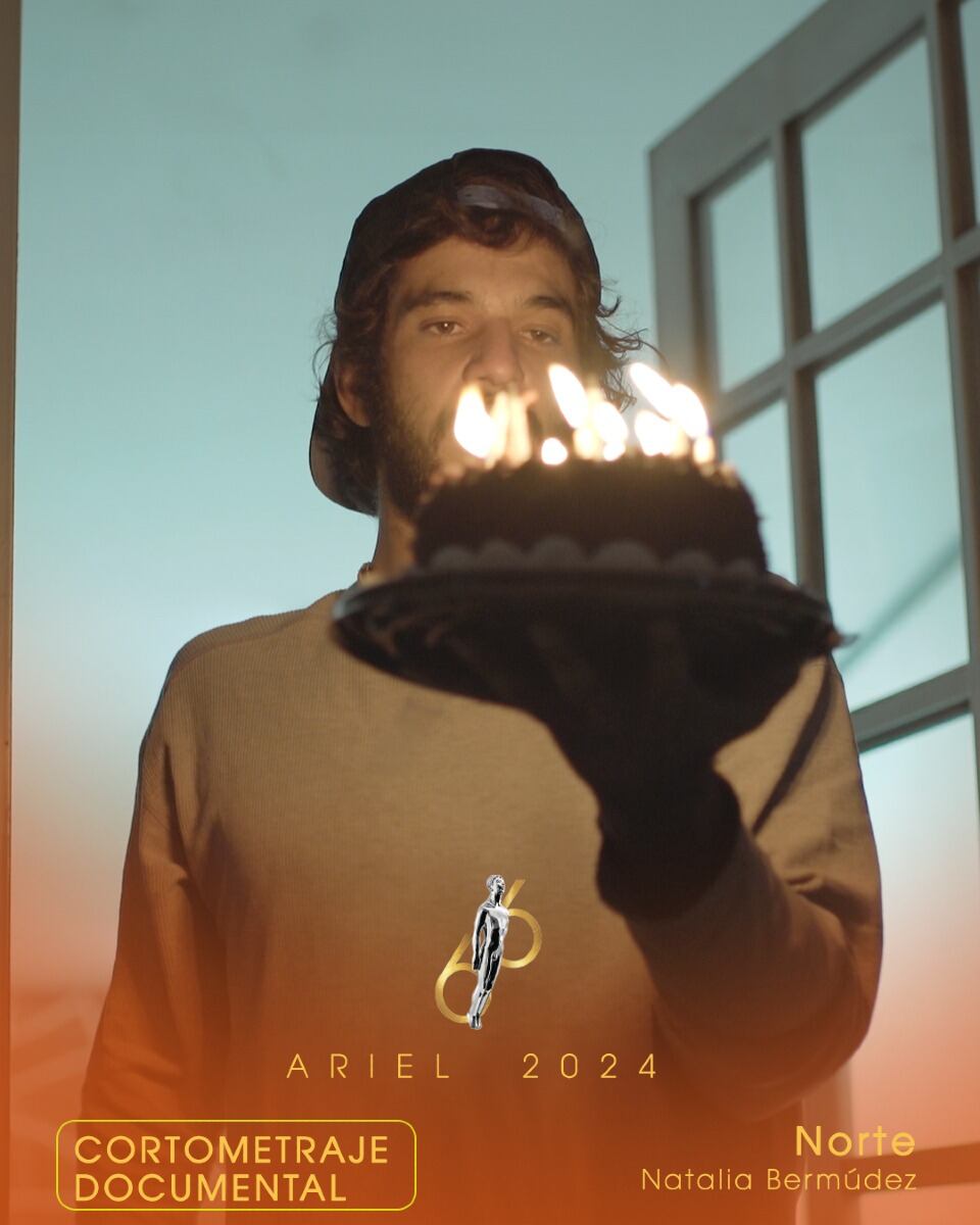 Norte, ganadora a los Premios Ariel 2024 en la categoría Mejor Cortometraje Documental