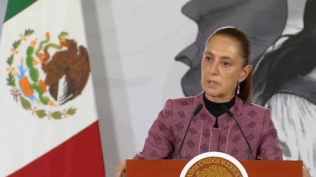 Claudia Sheinbaum, presidenta de México.