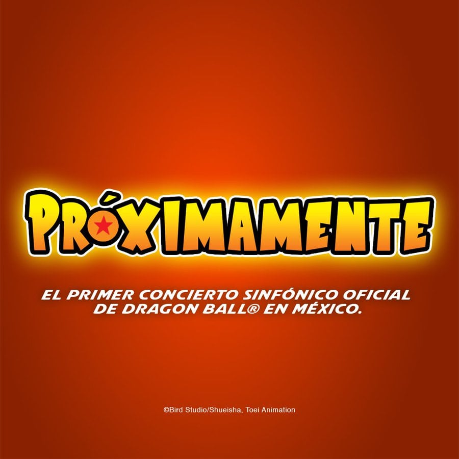 Concierto sinfónico de Dragon Ball en México