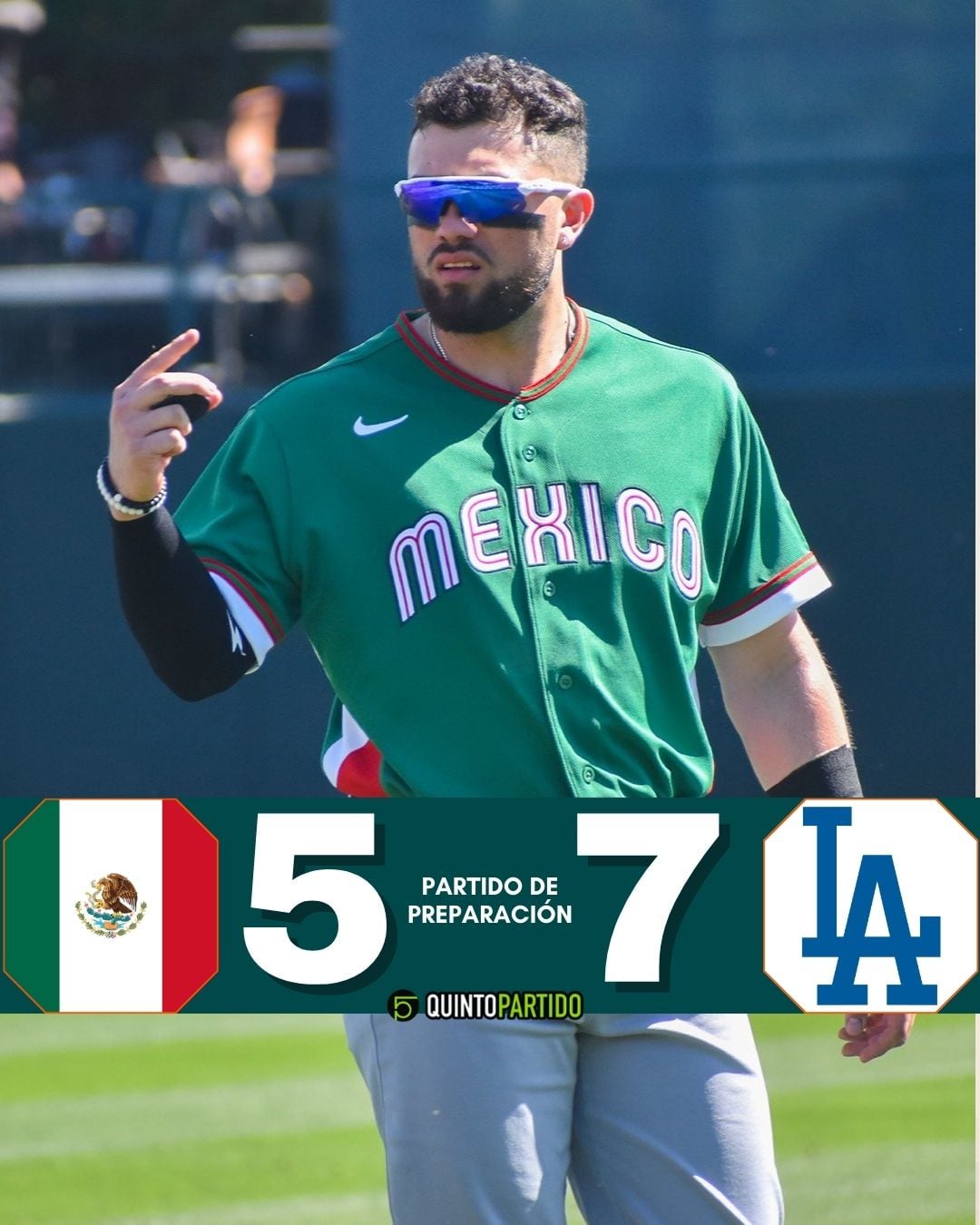 México cae ante Dodgers en su último juego de preparación rumbo al Clásico Mundial de Beisbol 2026.