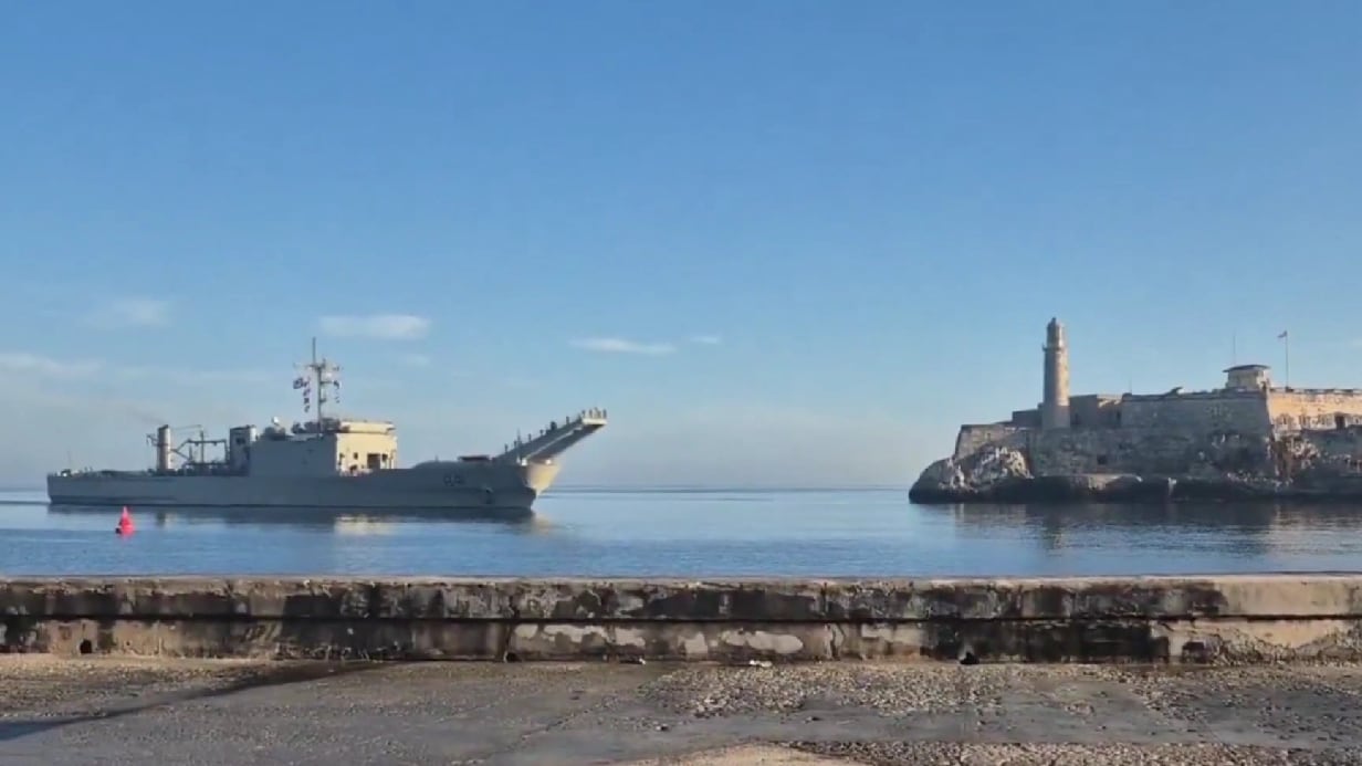 Solidaridad desde México: buque de la Marina llega a Cuba