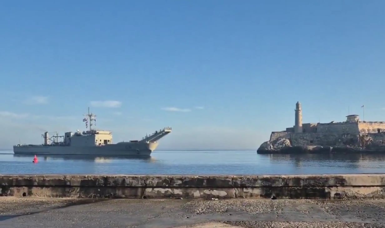 Solidaridad desde México: buque de la Marina llega a Cuba