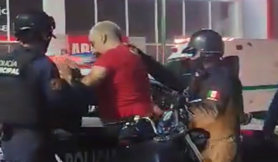 El luchador Shocker fue detenido por ponerse muy rudo en Tuxtla Gutiérrez, Chiapas