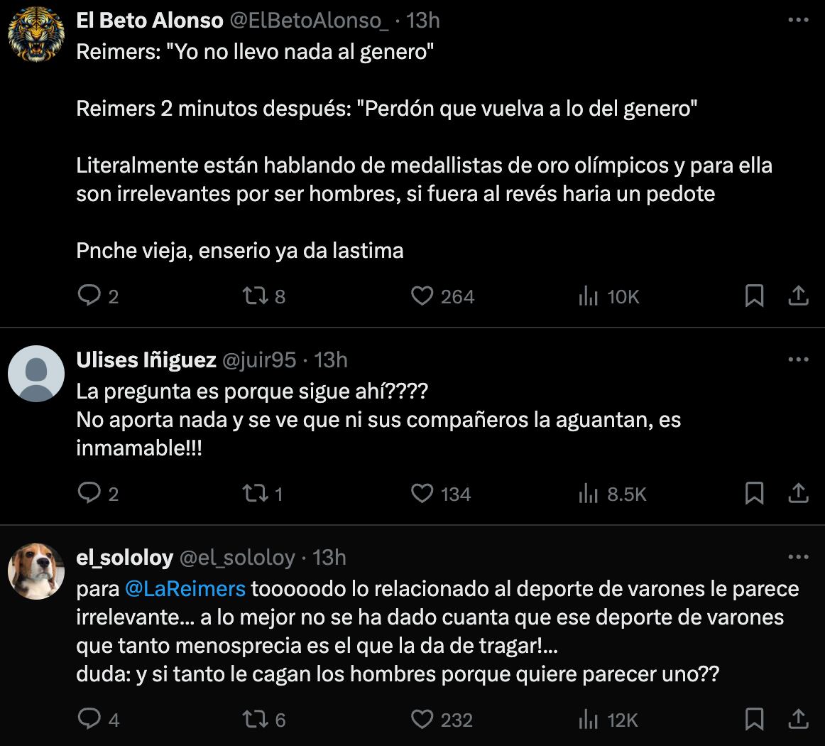 Los fans revientan a Marion Reimers