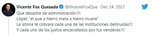 Vicente escribe historia, pero sin h