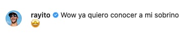Rayito habría revelado el sexo del bebé de YosStop.