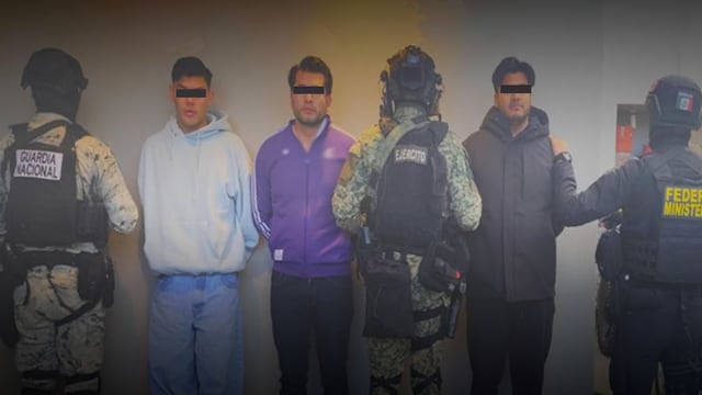 Detenidos presuntos integrantes del CJNG