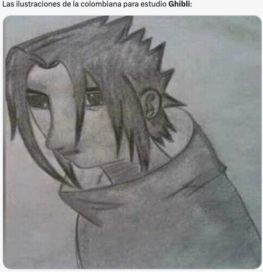 Memes de Geraldine Fernández quien mintió sobre trabajar en Studio Ghibli