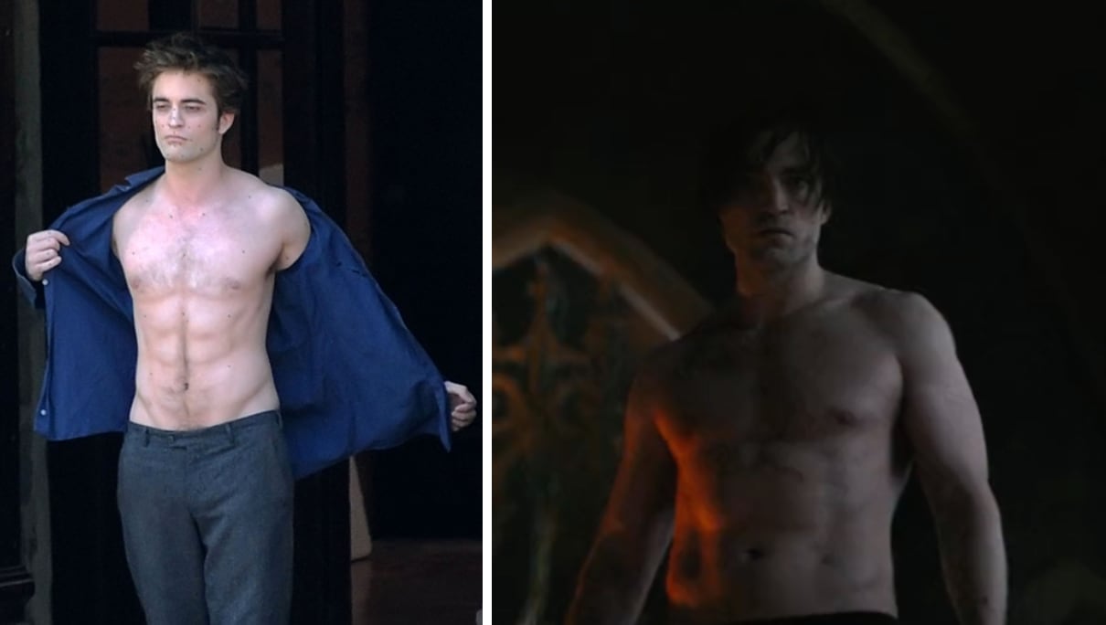 Robert Pattinson luce su torso desnudo