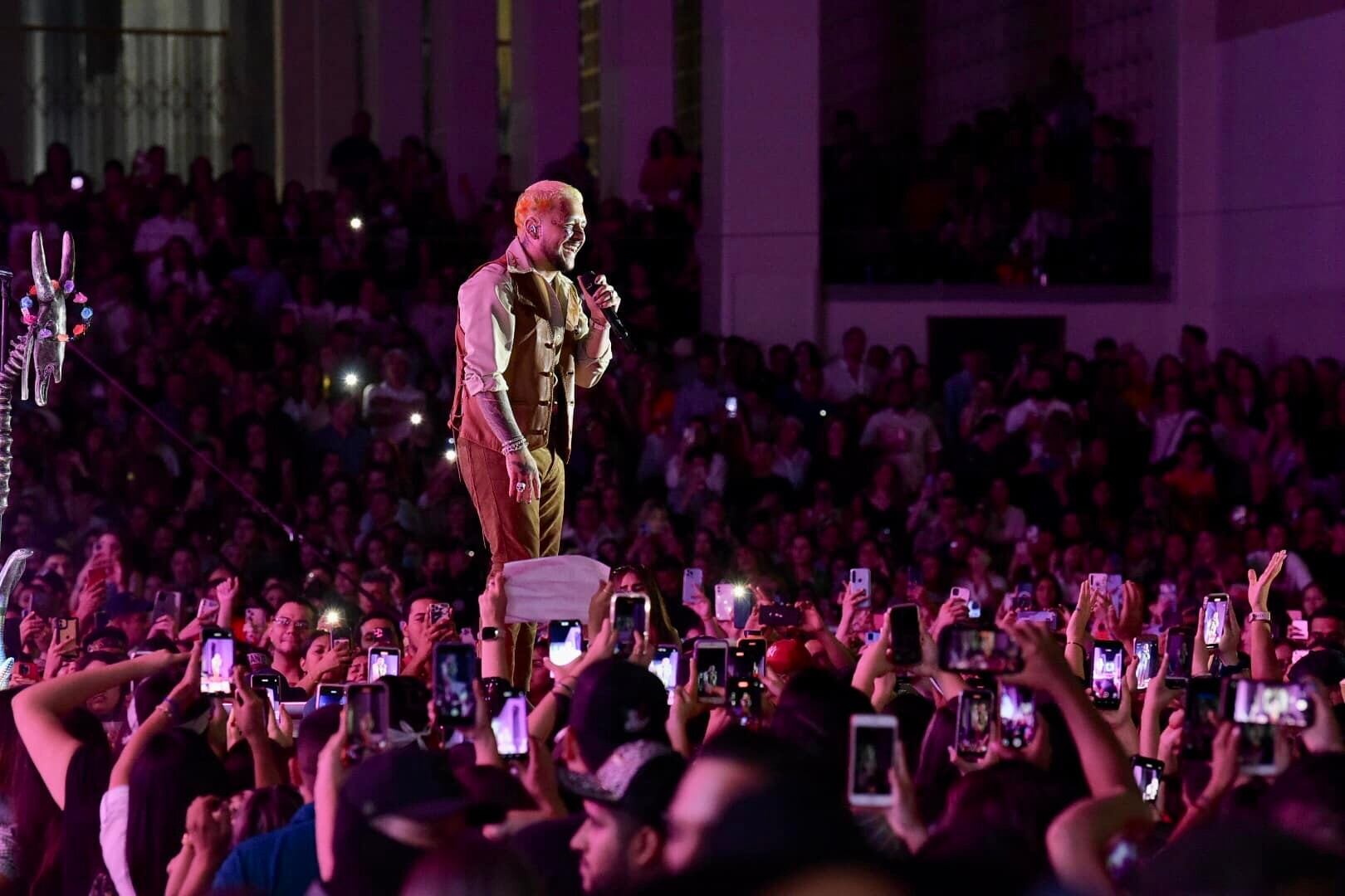 Christian Nodal en Hermosillo.