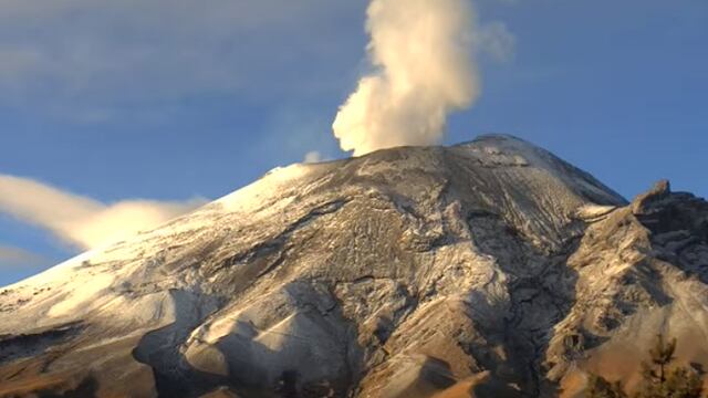 Volcán Popocatépetl el 26 de julio