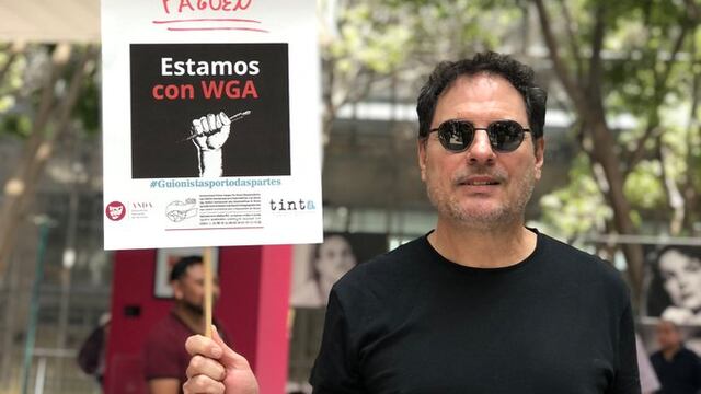 Apoyo en México a la huelga de escritores de Hollywood