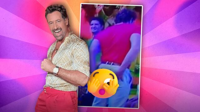 Captan a Gabriel Soto rascándose la cola