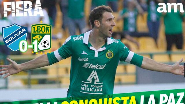 VIDEO: Un León de "altura" ya vence en la Copa de Libertadores