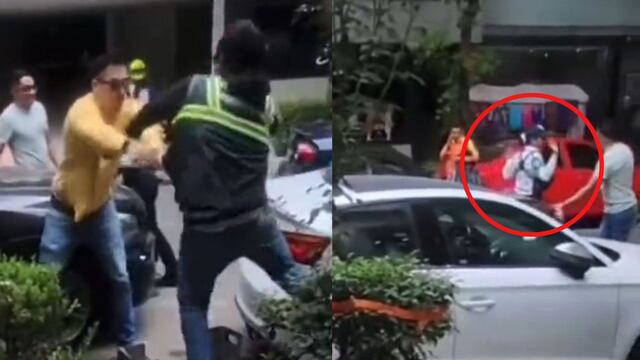 Agresión por no pagar el parquímetro