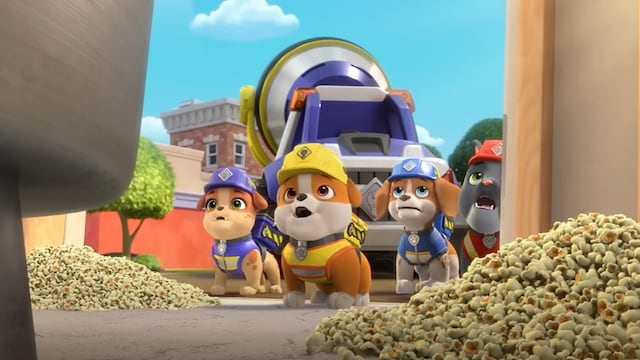 Rubble y su equipo de construcción de Paw Patrol