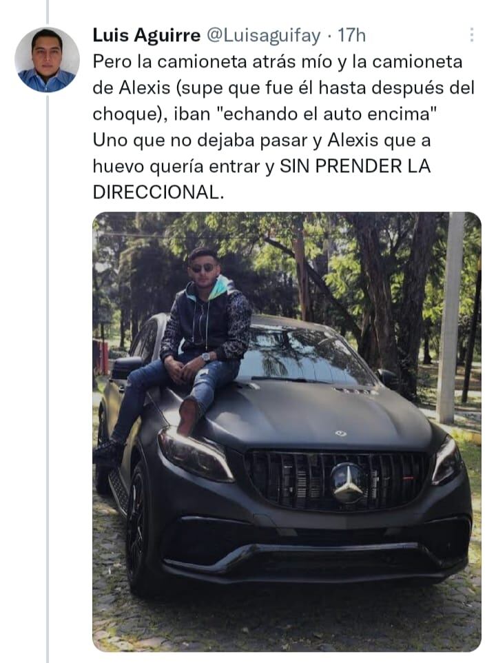 Alexis Vega se burló después del incidente