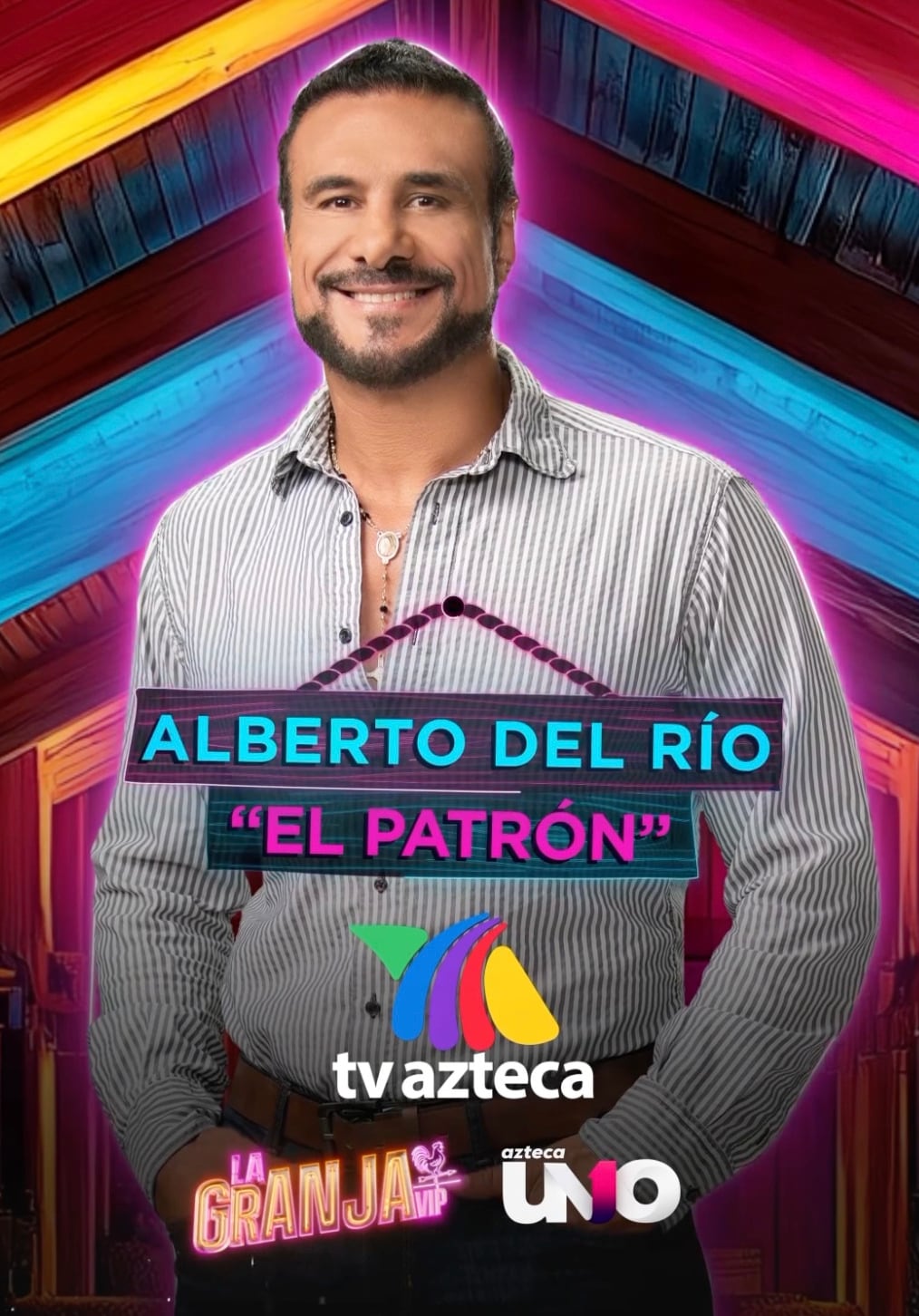 José Alberto del Río es el quinto participante confirmado de La Granja VIP