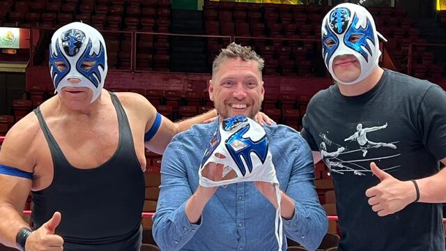 Hunter Pence en la Lucha Libre
