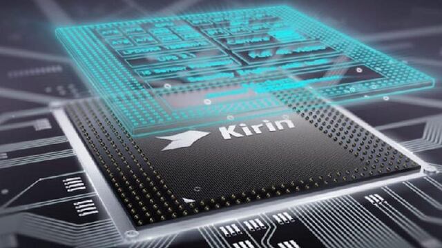 El procesador Kirin de Huawei.