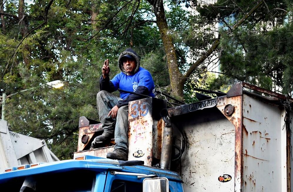 Trabajadores de limpia de CDMX