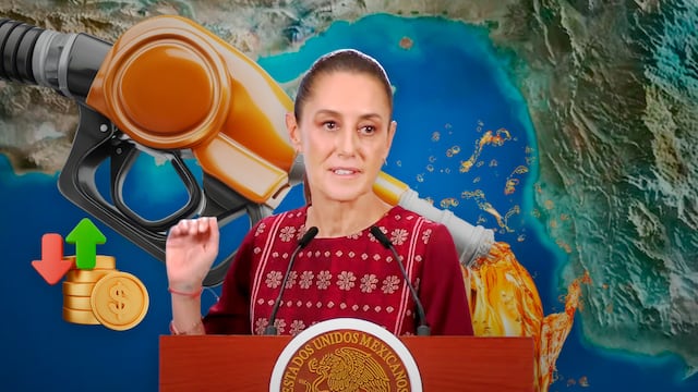 Claudia Sheinbaum argumenta precio del diésel por crisis en Ormuz.