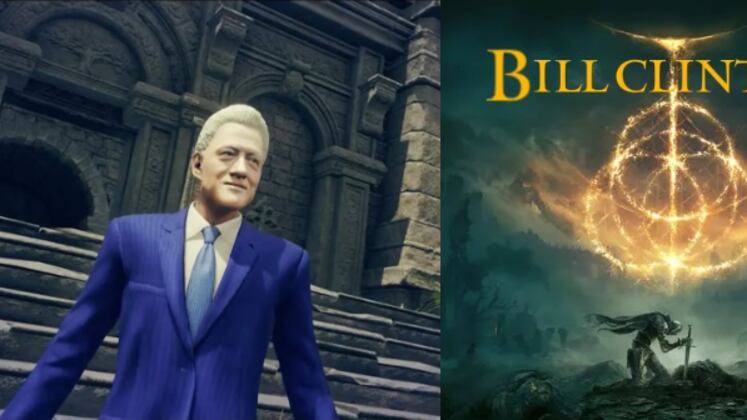 Bill Clinton ya es canon en Elden Ring tras memes de The Game Awards 2022