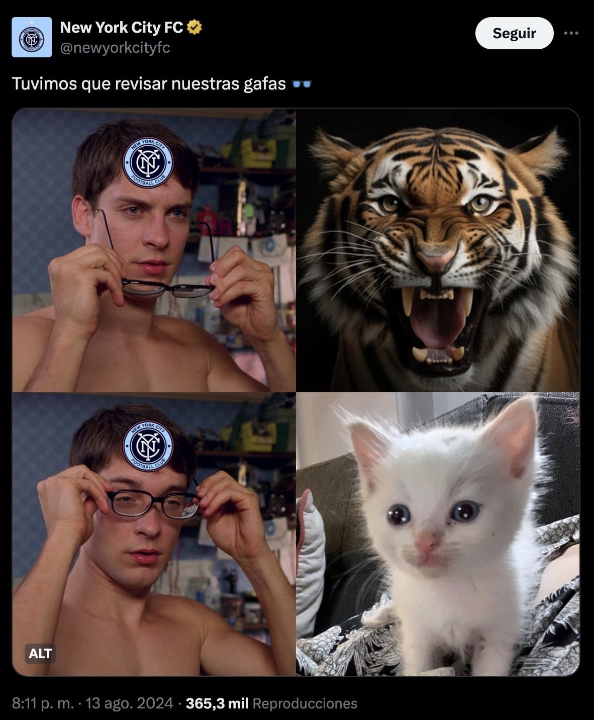NYC FC se burla del Club Tigres por la eliminación de la Leagues Cup