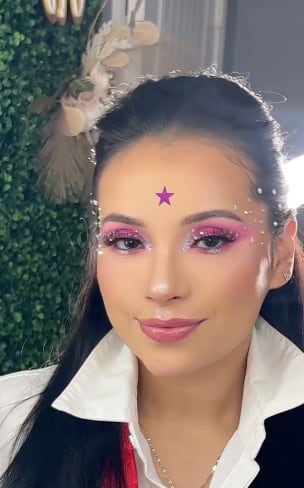 Maquillaje de Mía Colucci para concierto de RBD