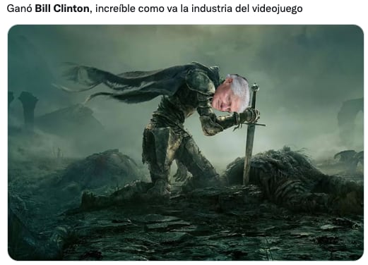 Memes de Bill Clinton y Elden Ring explotan tras The Game Awards 2022