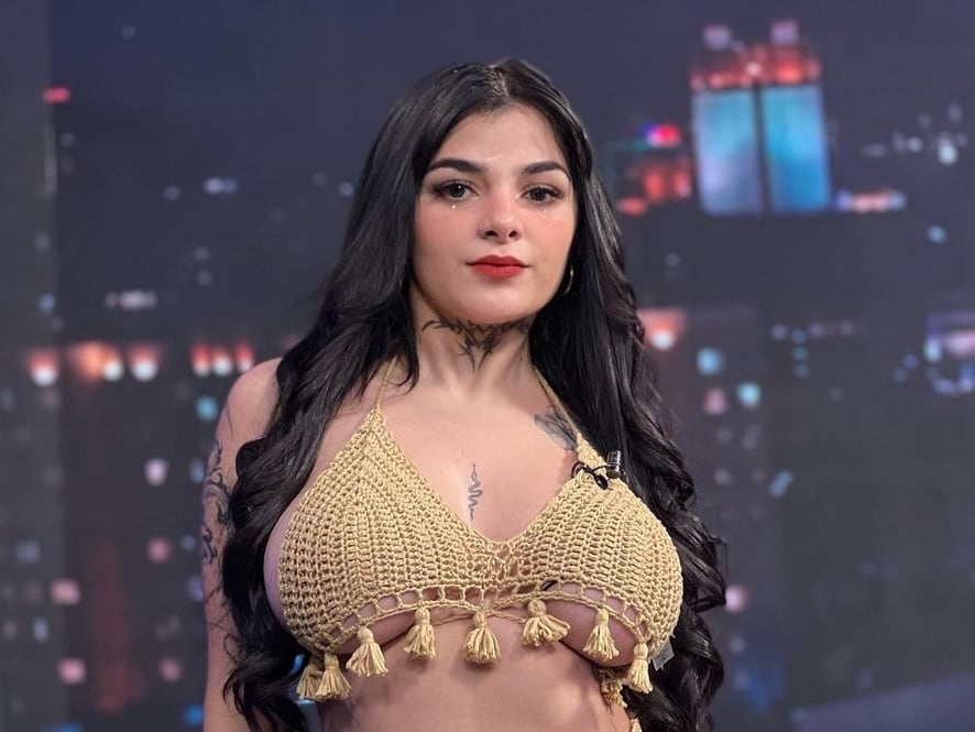 La influencer Karely Ruiz.