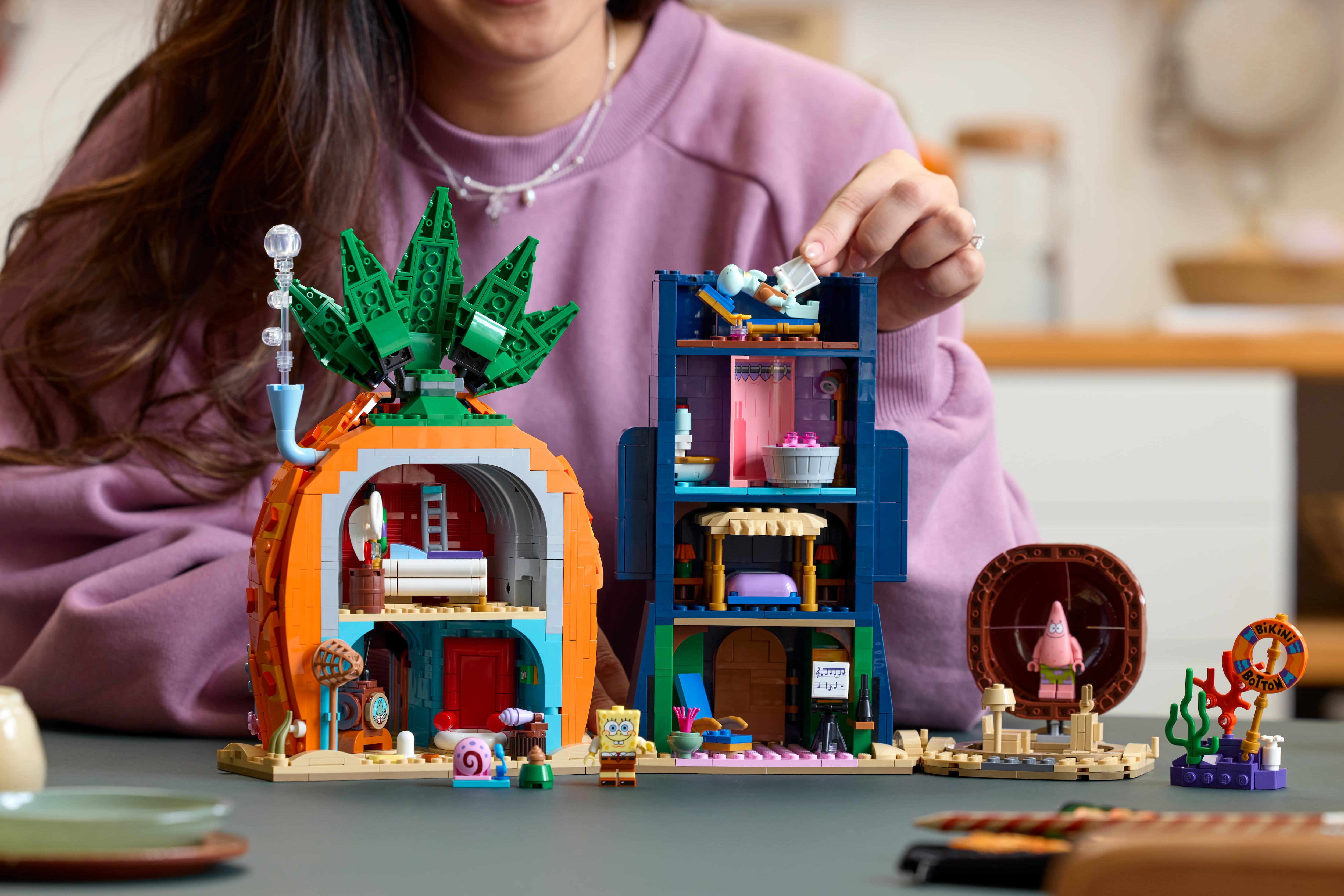 LEGO de Bob Esponja para adultos
