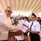Rubén Rocha participó en la ceremonia de graduación de la Universidad de la Policía