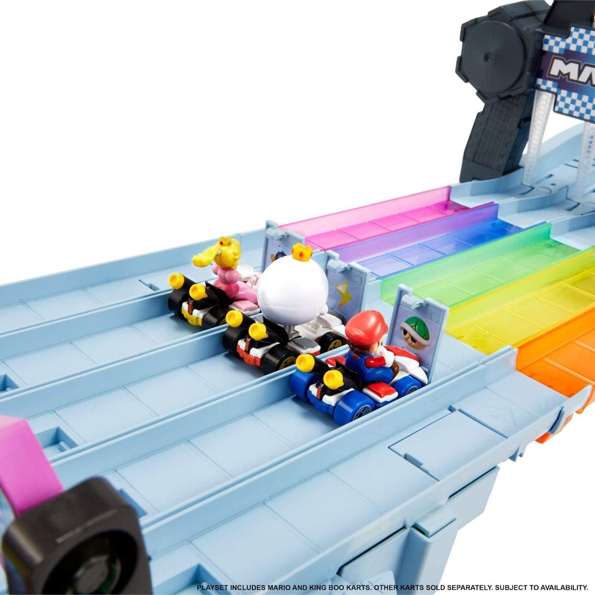 'Hot Wheels: 'Rainbow Road' de Mario Kart