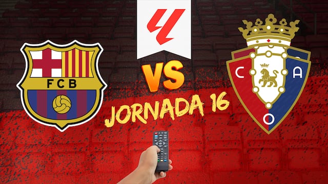 FC Barcelona vs Osasuna: ¿Cuándo y dónde ver el partido de la Jornada 16 de LaLiga?
