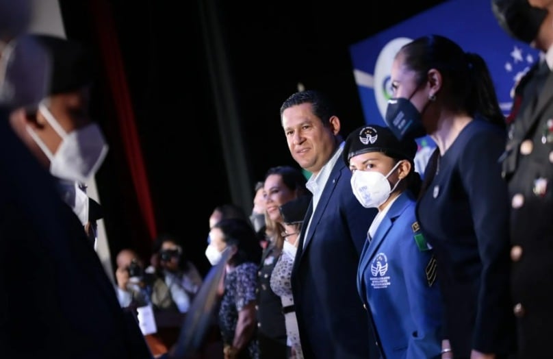 Graduación de cadetes del Bachillerato Bivalente Militarizado