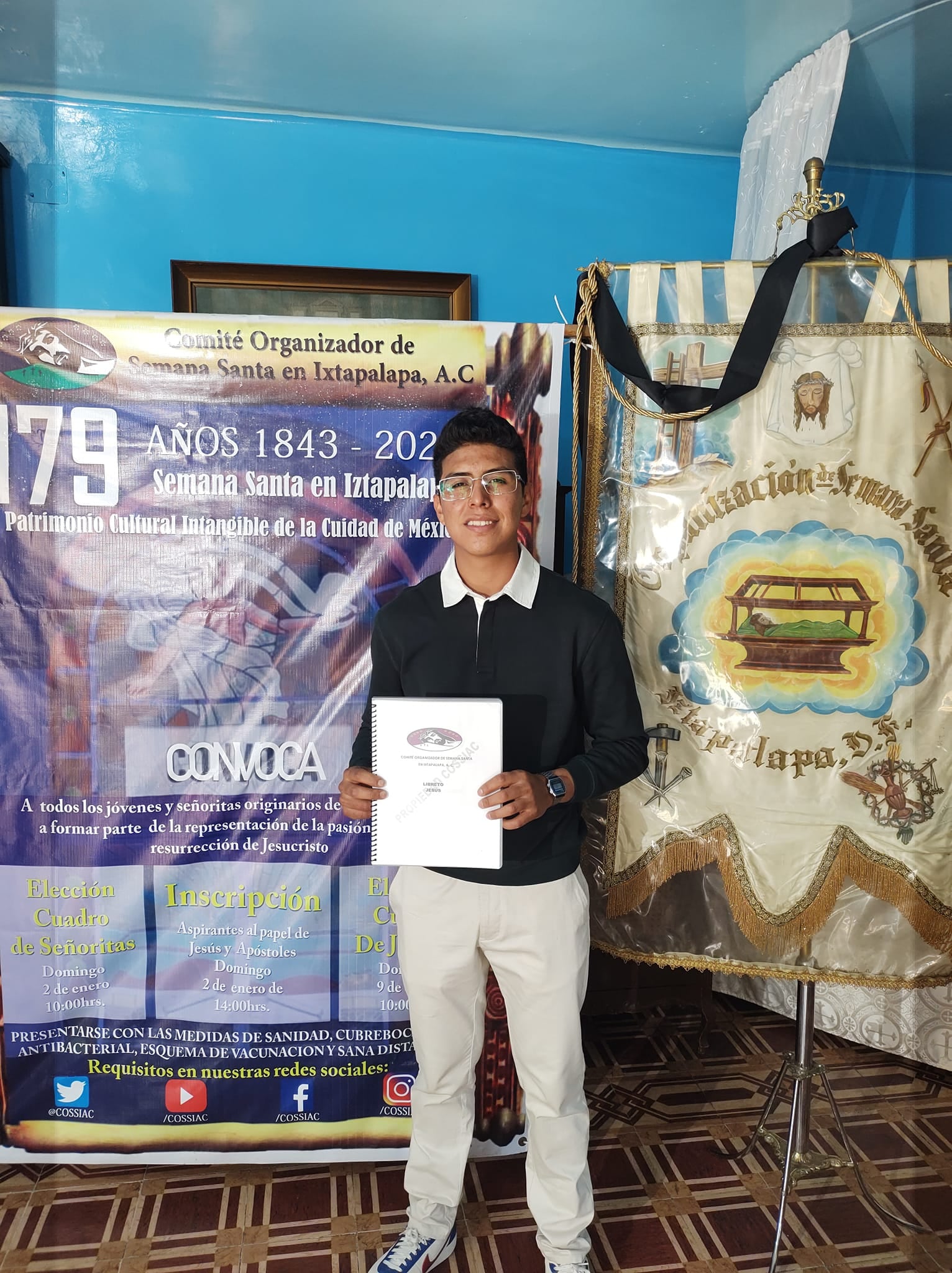 ¿Quién es Axel González, será Jesús de Nazaret en La Pasión de Cristo en Iztapalapa 2022?