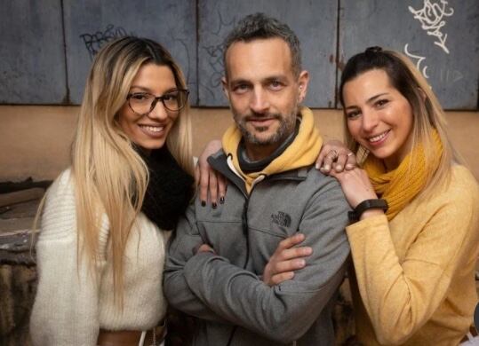 Eliana, Nazareno y Maira