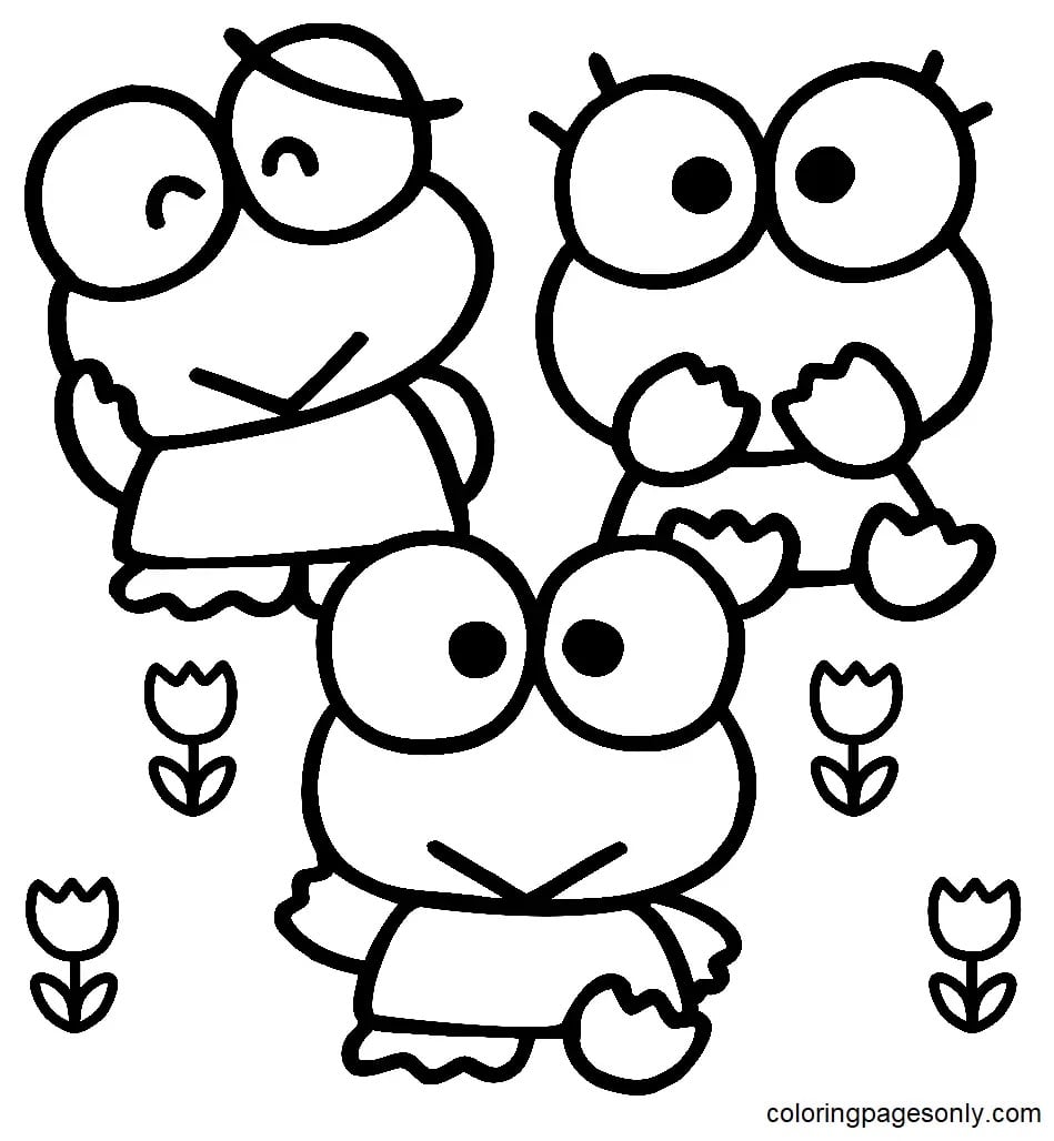 Dibujos cumpleaños Keroppi