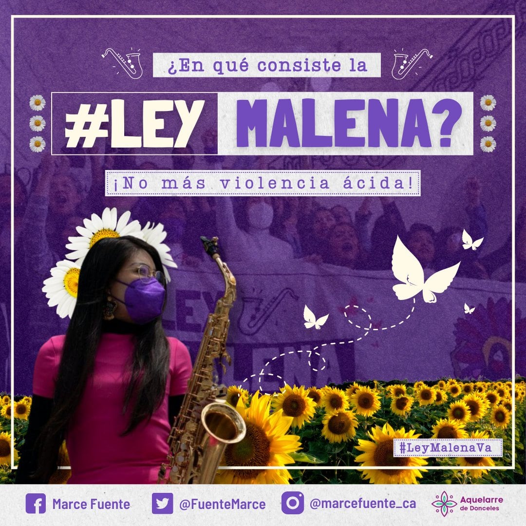 Ley Malena fue presentada en CDMX