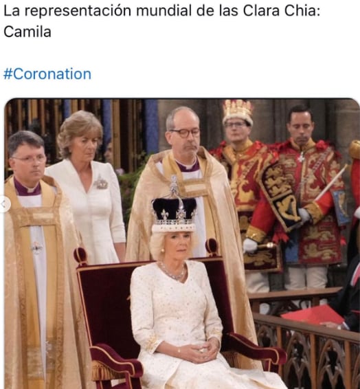 Memes coronación Camila del Reino Unido