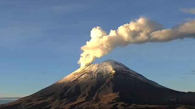 Volcán Popocatépetl el 15 de julio