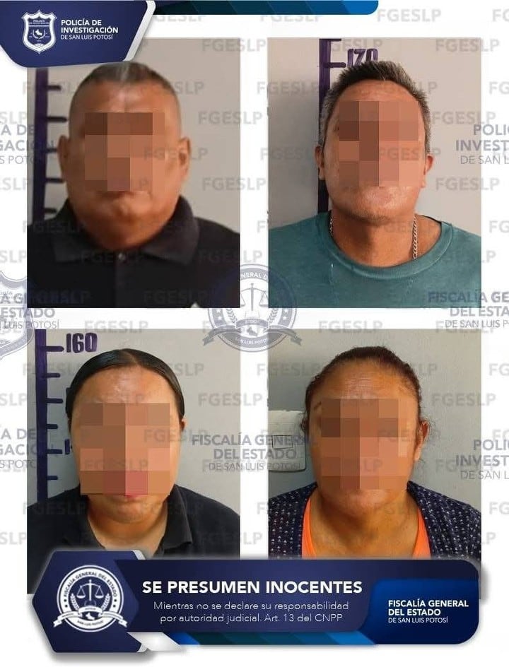 Funcionarios de Tamazunchale detenidos por presuntos vínculos con crimen organizado.