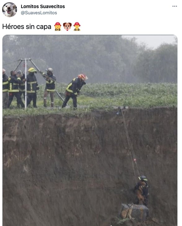 Héctor Hugo Pimentel, bombero