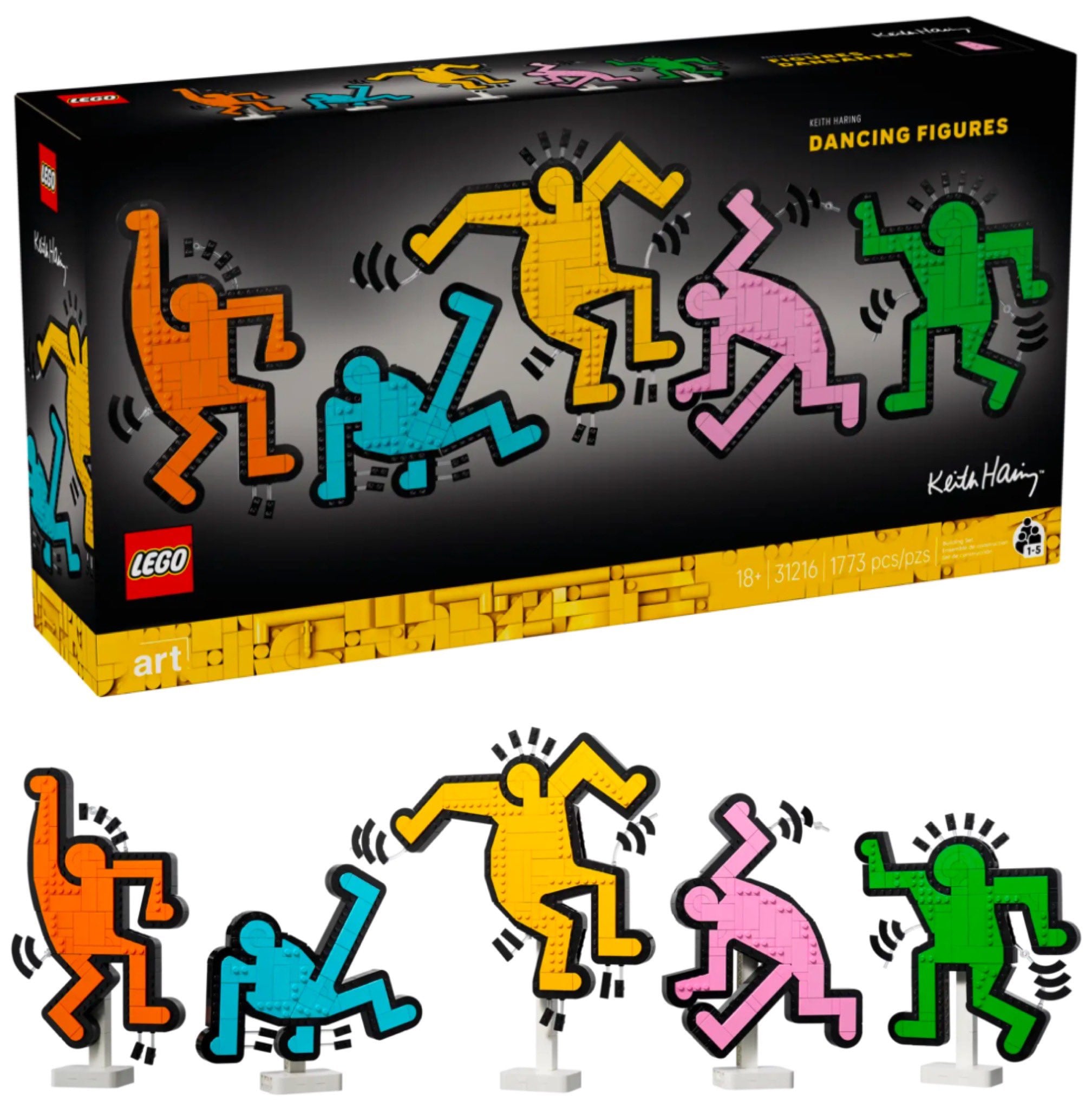 LEGO Art Keith Haring