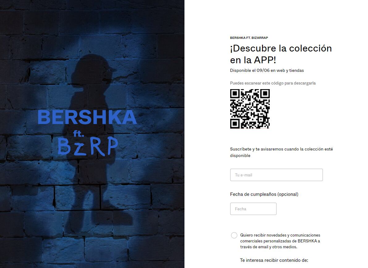 Bershka x BZRP.