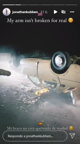 Jonathan Kubben en producción de serie.