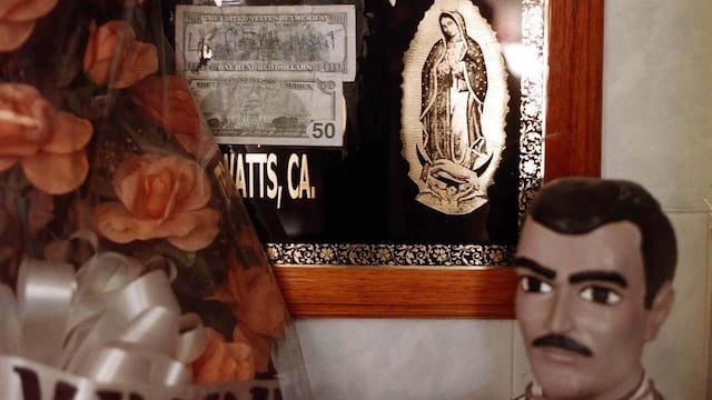 Jesús Malverde, santo de los narcos en México... y Colombia.