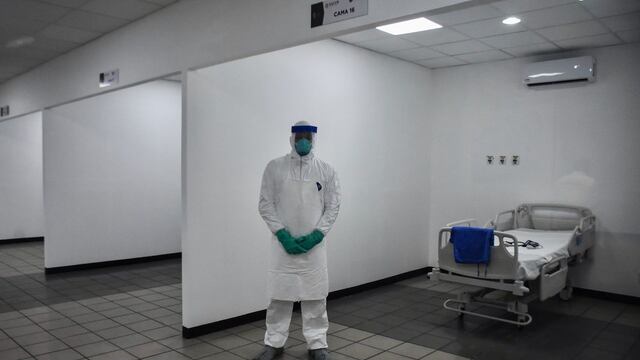 Clínica provisional para atender casos de Covid-19 en Chiapas